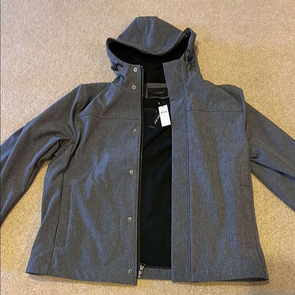 NWT Banana Republic Fleece Lined Soft Shell Jacket